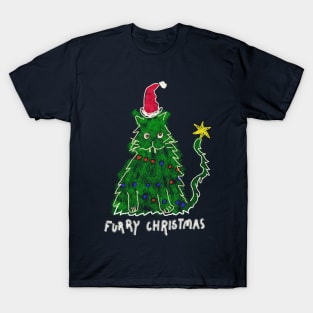 christmas cat T-Shirt